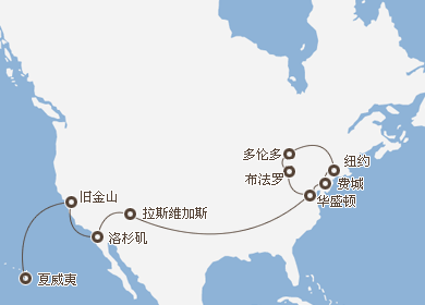 1914年2月16日，世界第一条空中航线开通