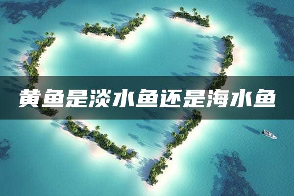 黄鱼是淡水鱼还是海水鱼