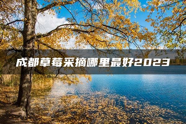 成都草莓采摘哪里最好2023