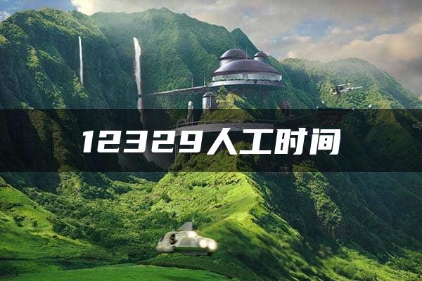 12329人工时间