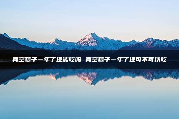 真空粽子一年了还能吃吗 真空粽子一年了还可不可以吃