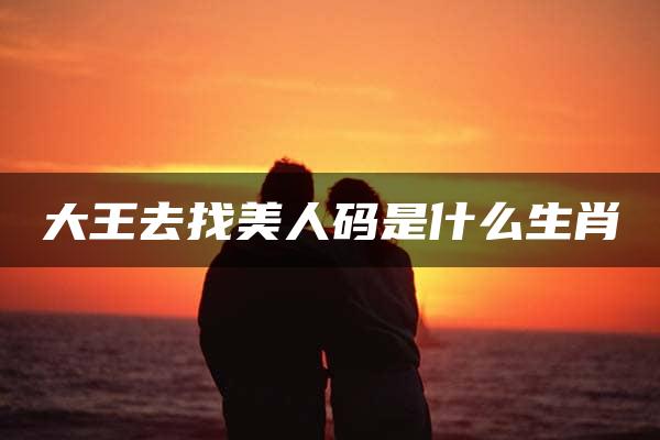 大王去找美人码是什么生肖