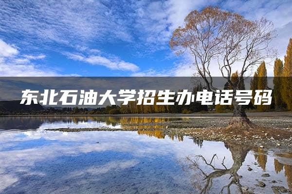 东北石油大学招生办电话号码