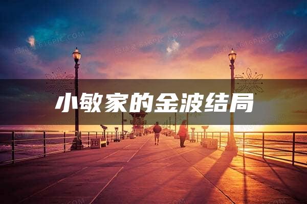 小敏家的金波结局