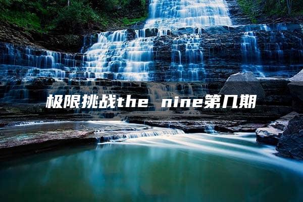 极限挑战the nine第几期