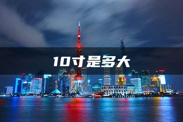 10寸是多大