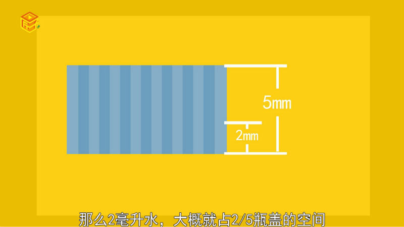 2毫升大约是瓶盖里多少