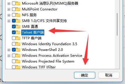 Win11系统怎么开启telnet服务