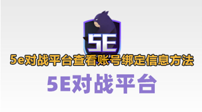 5e对战平台怎么看自己id