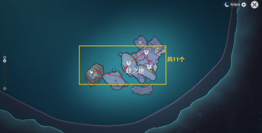 原神飘浮灵采集路线分布图一览