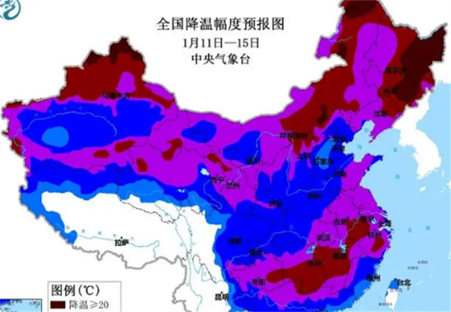 今年首场寒潮最强雨雪主要是在哪些地方