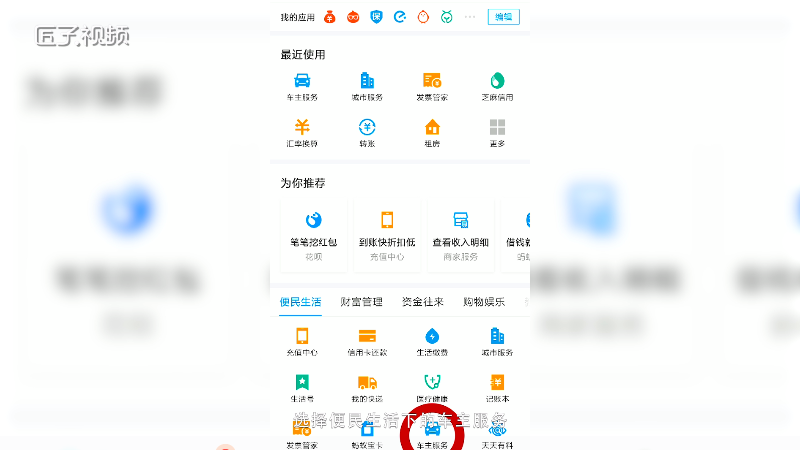 支付宝怎么查询停车费