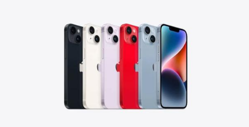 iPhone14颜色共5种配色