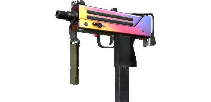 CSGO微型冲锋枪MAC-10实战伤害