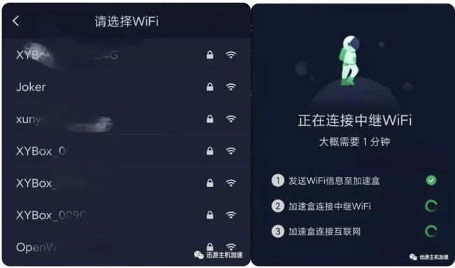 迅游加速盒使用教程