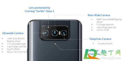 华硕 Zenfone 8 Flip多少钱