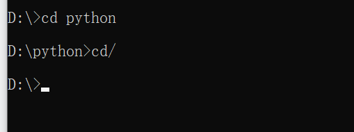 Win10 cmd怎么进入d盘某个文件