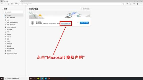 Edge浏览器怎么查看隐私声明