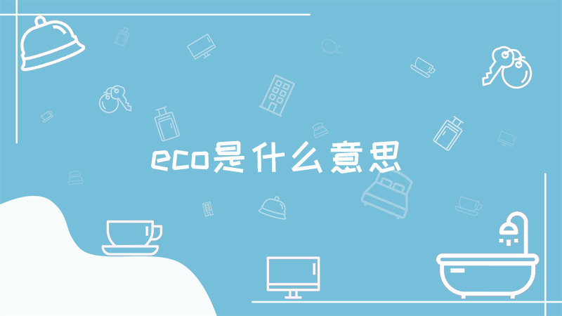 eco是什么意思