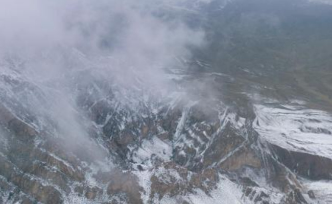 ​青海都兰迎降雪 是受了冷空气的影响？