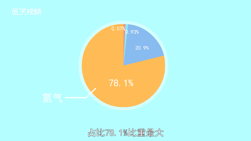 地球大气中占比重最大的是什么气体