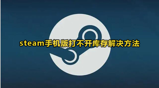 steam手机版打不开库存怎么办