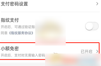 大众点评怎么取消免密支付功能