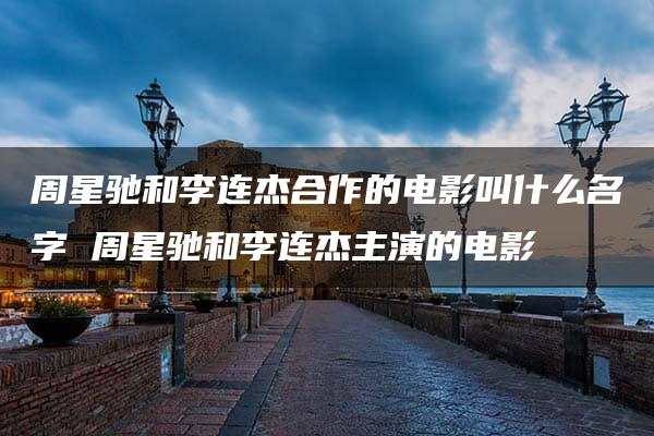 周星驰和李连杰合作的电影叫什么名字 周星驰和李连杰主演的电影