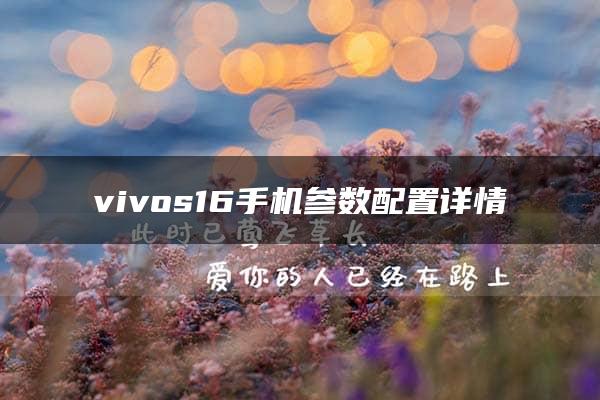 vivos16手机参数配置详情