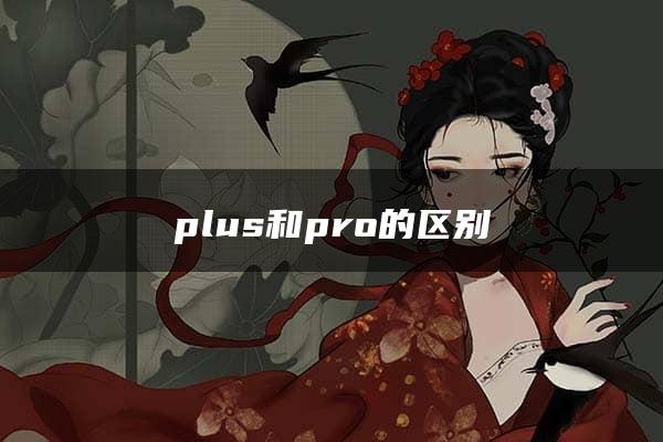 plus和pro的区别