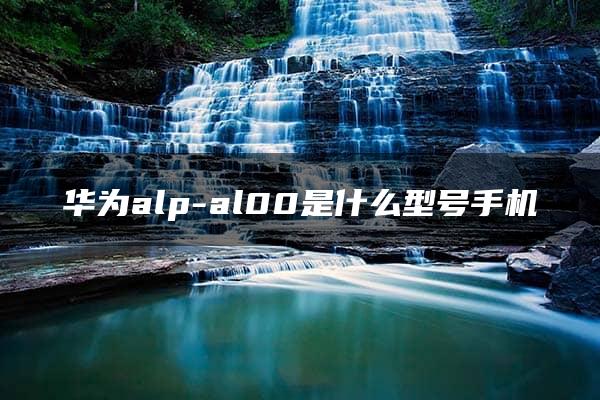 华为alp-al00是什么型号手机