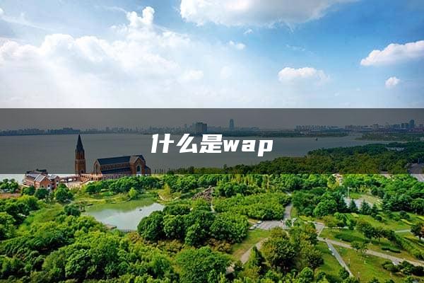 什么是wap