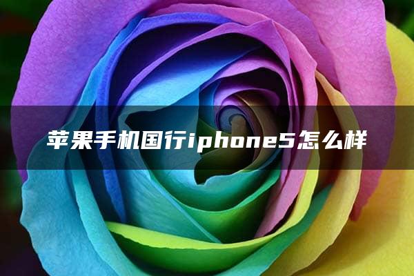 苹果手机国行iphone5怎么样