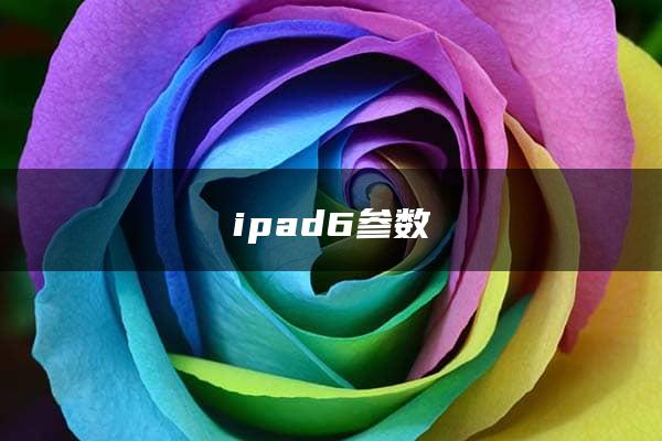 ipad6参数