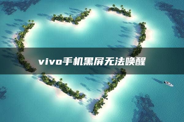 vivo手机黑屏无法唤醒