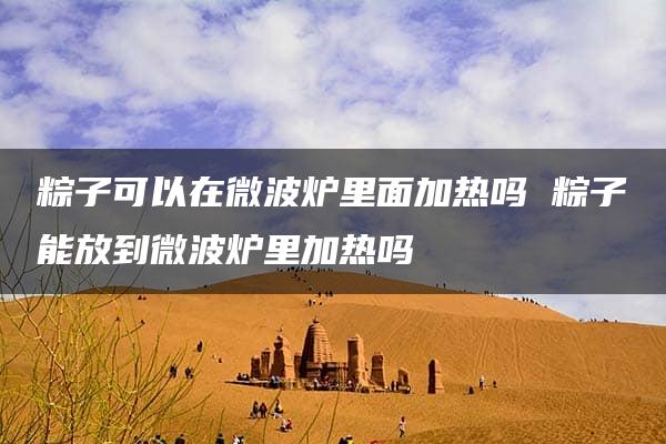 粽子可以在微波炉里面加热吗 粽子能放到微波炉里加热吗