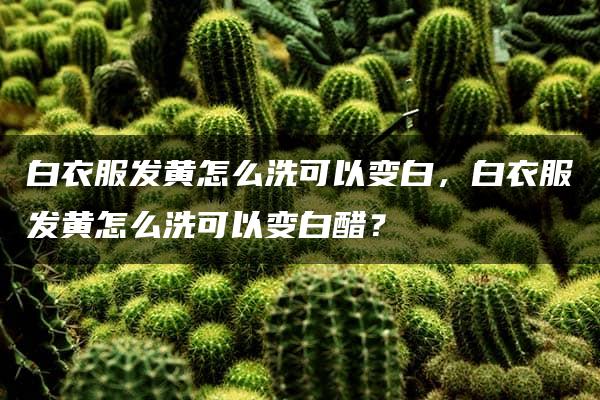 白衣服发黄怎么洗可以变白，白衣服发黄怎么洗可以变白醋？