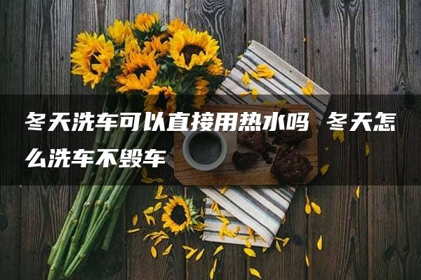 冬天洗车可以直接用热水吗 冬天怎么洗车不毁车