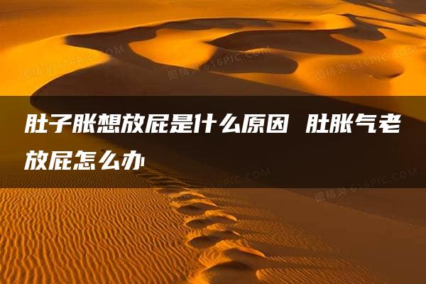 肚子胀想放屁是什么原因 肚胀气老放屁怎么办