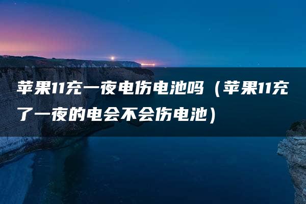 苹果11充一夜电伤电池吗（苹果11充了一夜的电会不会伤电池）