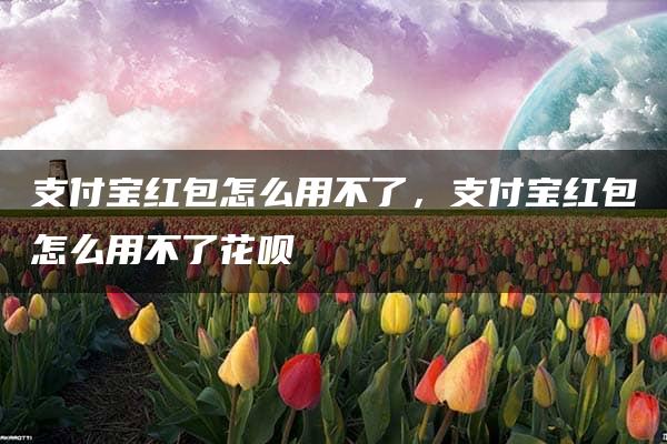 支付宝红包怎么用不了，支付宝红包怎么用不了花呗