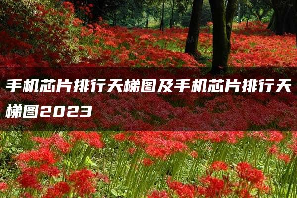 手机芯片排行天梯图及手机芯片排行天梯图2023