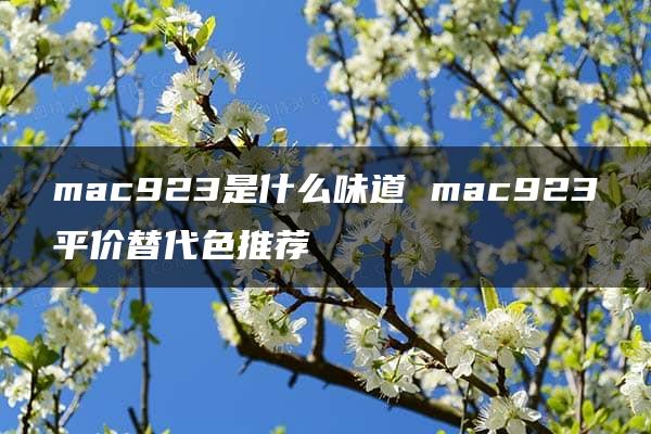 mac923是什么味道 mac923平价替代色推荐