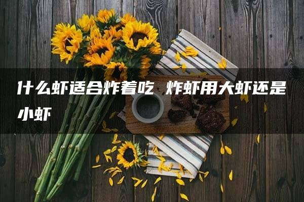 什么虾适合炸着吃 炸虾用大虾还是小虾