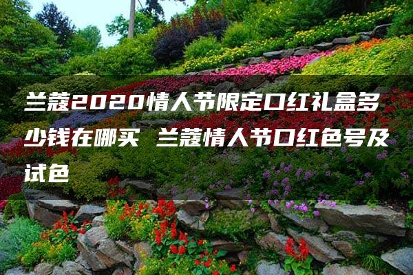 兰蔻2020情人节限定口红礼盒多少钱在哪买 兰蔻情人节口红色号及试色