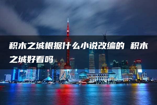 积木之城根据什么小说改编的 积木之城好看吗