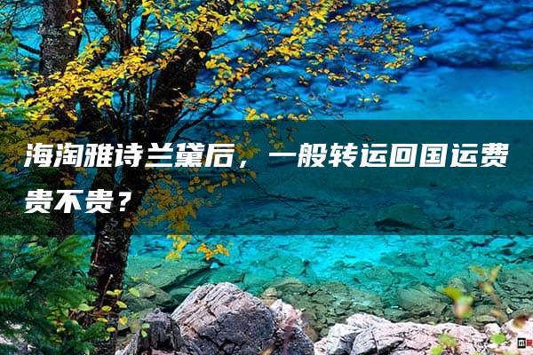 海淘雅诗兰黛后，一般转运回国运费贵不贵？