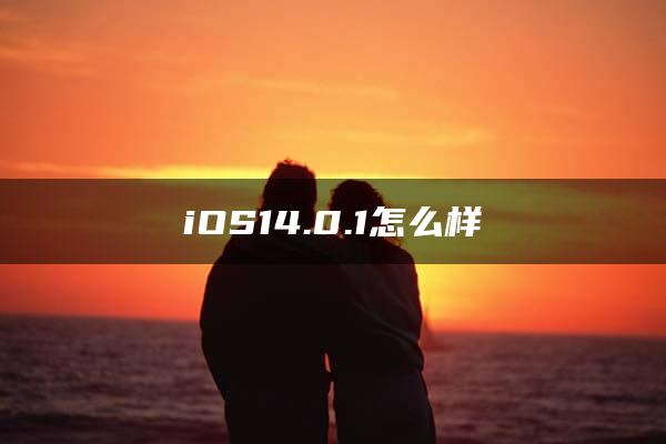 iOS14.0.1怎么样