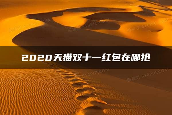 2020天猫双十一红包在哪抢