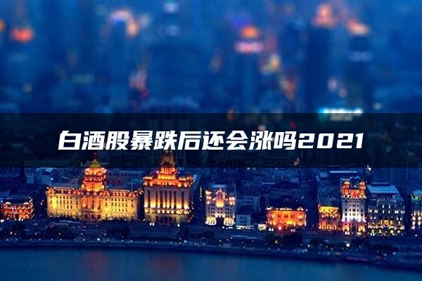 白酒股暴跌后还会涨吗2021